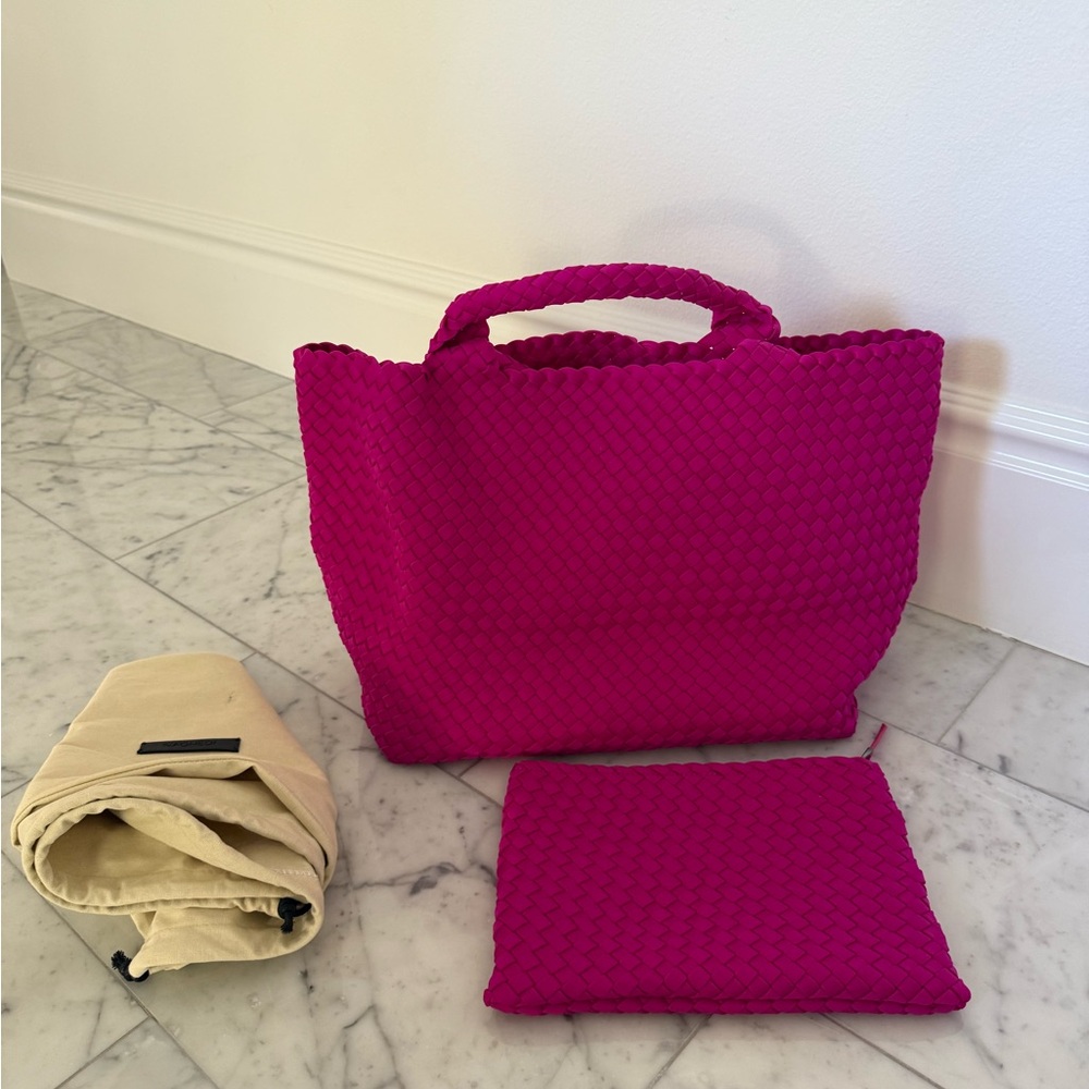 Naghedi Fuchsia Tote Bag
